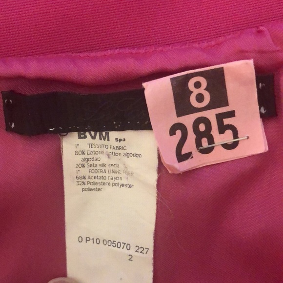 Les Copains hot pink dress set - Picture 6 of 6